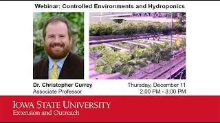 Urban Ag Webinar | Controlled Environments & Hydroponics