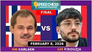 FINAL |  Magnus Carlsen vs Alireza Firouzjaa | Speed Chess Champ 2025-26