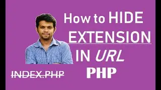 Hide extension in url php