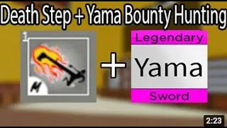 Blox Fruit | Death Step + Yama + Dark Bounty Hunting |