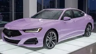 Acura TLX (2026) &ndash; Next-Gen Luxury Sports Sedan | Lavender Colour | Premium Design | Advanced Tech 