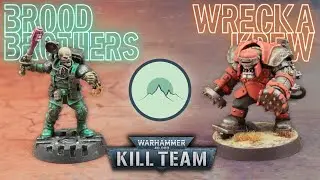 Brood Brothers vs. Wrecka Krew [Kill Team Battle Report]