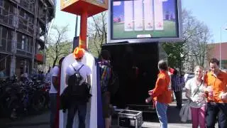 Urinwaar: Potje Pissen met Waternet op Koninginnedag