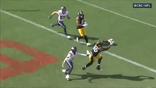 Darnell Washington's first NFL TD catch comes via back-shoulder catch vs. Broncos