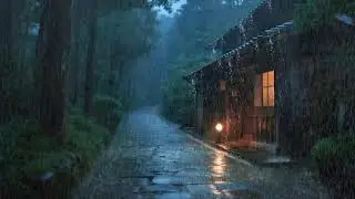 Mental pressure &ndash; Continuous rain ambience &ndash; Rain on roof and yard &ndash; Anxiety eases 😌🌧️