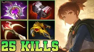 25 Kills Marci Dota 2 !! Marci Dota 2 Guide Carry Offlane Pro Gameplay 7.39 Build