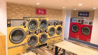 Coin Laundry - Японская общественная прачечная, где можно постирать и вещи и обувь. Без комментариев