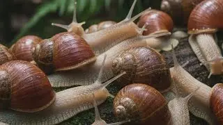 HUGE Backyard Discovery ! We Found Many Beautiful Snails Under the Plants