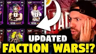 *HUGE FACTION WAR UPDATE* New Faction War Boss Cards! WWE2K24 MyFACTION