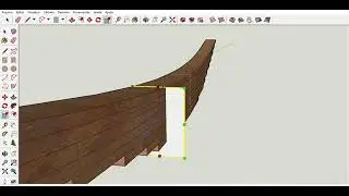 modelando uma mola de caminh&atilde;o em 3d do google sketchup
