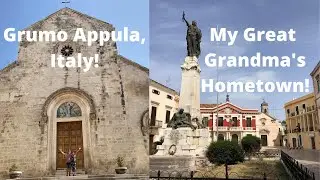 Grumo Appula, Italy: Rachel&rsquo;s Great Grandma&rsquo;s Hometown | Italy Travel Vlog #3