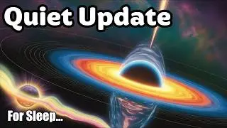When Spacetime Wobbles: Black Hole Twists Reality | Current Events for Sleep | Black Screen
