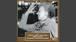 Adriana Lecouvreur: Act IV: So ch'ella dorme