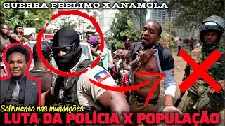 JÁ COMEÇOU! FRELIMO X ANAMOLA X POPULAÇÃO X POLÍCIA! Daniel Chapo da Armadilha? Venâncio defendido?