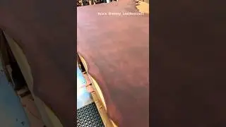 Leather For Cutting Lace Leather Strings - Bruce Cheaney Leathercraft #leatherworking