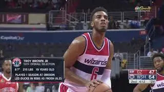Troy Brown JR vs GUA 21 PTS    10.12.18