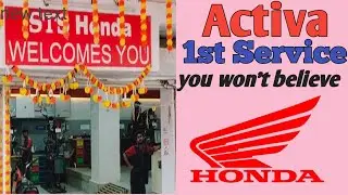 😱 My Activa&rsquo;s First Service Experience! The Truth About Honda Service Centers!