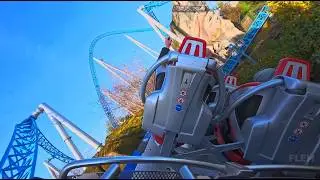🎢  Everyone rides BLUE FIRE in the Front Row&hellip; This Is THE MIDDLE!  😱