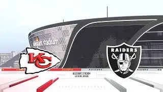 Madden NFL 26 - Kansas City Chiefs Vs Las Vegas Raiders PS5 Simulation Week 18 (Updated Rosters)
