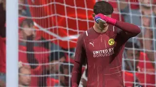FIFA 22 PS5 - Mo Salah embarrasses Dortmund goalkeeper