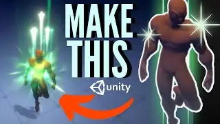 Unity Game VFX Tutorials - How To Do A Power Up Effect