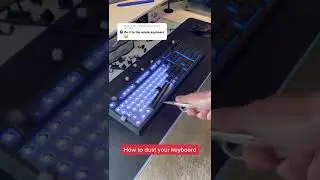 How to dust your keyboard#dusty #keyboard #crack #viralvideo #shorts