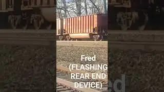 FLASHING REAR END DEVICE #norfolk southern