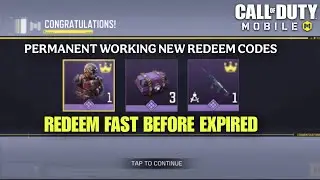 *FREE* Today's New Permanent Working Redeem codes Codm 2024 | December New Redeem codes Cod mobile