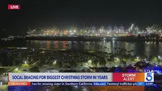 Christmas storm to hit Southern California - KTLA Team Coverage Dec. 23, 2025