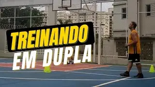 Treino de Basquete: Em Dupla 🏀 #practice #treino