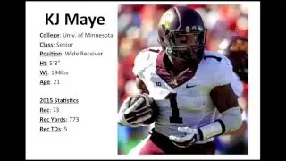 First Sound: WR KJ Maye - Separation Quickness & Route Running