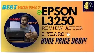 Epson EcoTank L3250 3-Year Long-Term Review: Massive Price Drop to ₹12,150! Best Printer Under 15K ?