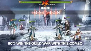 TRY THIS COMBO IN GUILD WAR NOW!!!... EPIC SEVEN