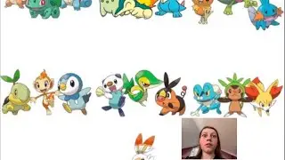 My favorite Pokemon starter in every generation