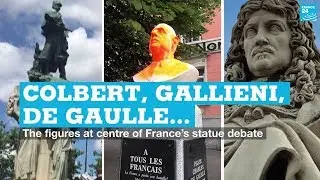 Colbert, Gallieni, De Gaulle&hellip; The figures at centre of France&rsquo;s statue debate