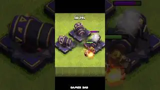 Cannon trio vs Super miner - Clash of Clans #clashofclans#coc