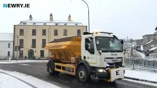 Newry - first snow of 2021