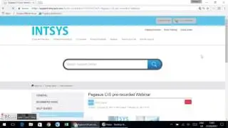 Intsys Support Portal - Training Videos