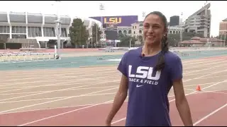 From Mexico to LSU: Lorena Rangel's journey in Track & Field