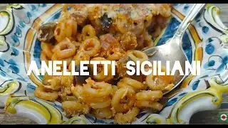 Anelletti Siciliani & melanzane al forno