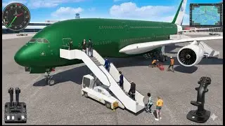 Real flight in city pilot airplane journey - android game play 