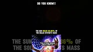 Solar System Mass Breakdown Revealed | Sun vs Planets vs Asteroids in Shocking % 🌌