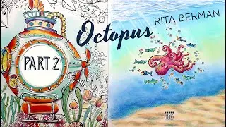 🐙🐙 Octopus part 2 : the background - Rita Berman - Die welt unter der lupe zu wasser