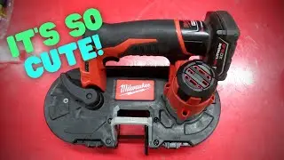 Rebuilding a Milwaukee 2429-20 M12 Sub-Compact Band Saw