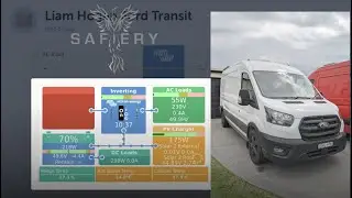 Ford Transit Van with Cool Automation 48V with Scotty - Storage Mode - Hot Water - Enhanced Touch