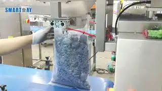 Semi-automatic weighing and packaging system for polysilicon