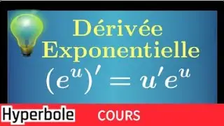 Dériver fonction exponentielle u • (e^u)'=u'e^u Cours + Exemple • Terminale spé maths complémentaire