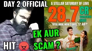 PARAM SUNDARI OFFICIAL BOX OFFICE COLLECTION DAY 2 | INDIA | WORLDWIDE | SIDHARTH MALHOTRA | JANHVI