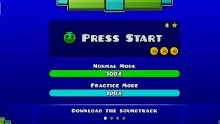 Presa start 100% completo(Geometry dash)/ brandongamer55/