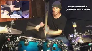 North African Beat on Drum Set by Dave Haddad - Moroccan Clave'